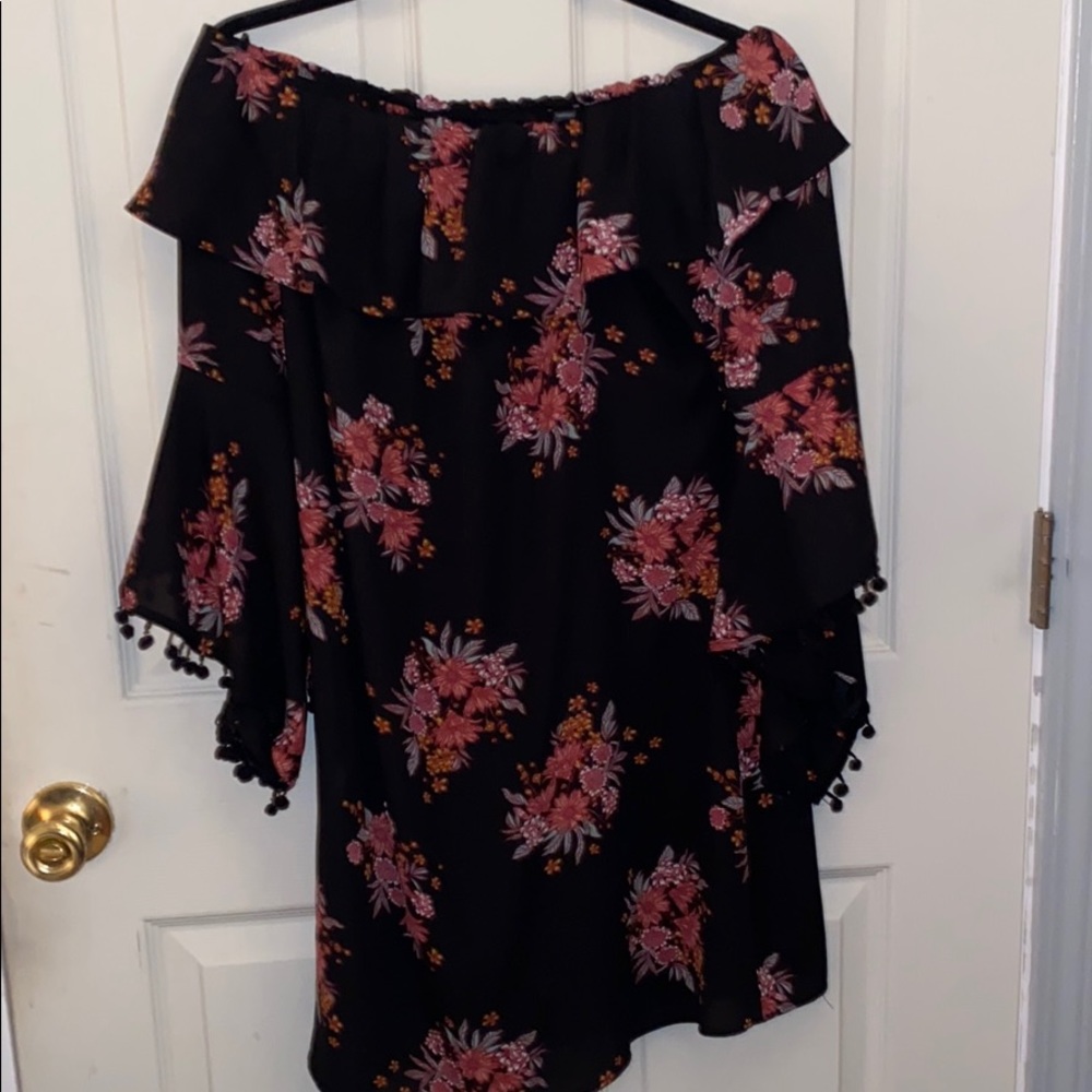 Off the shoulder dress